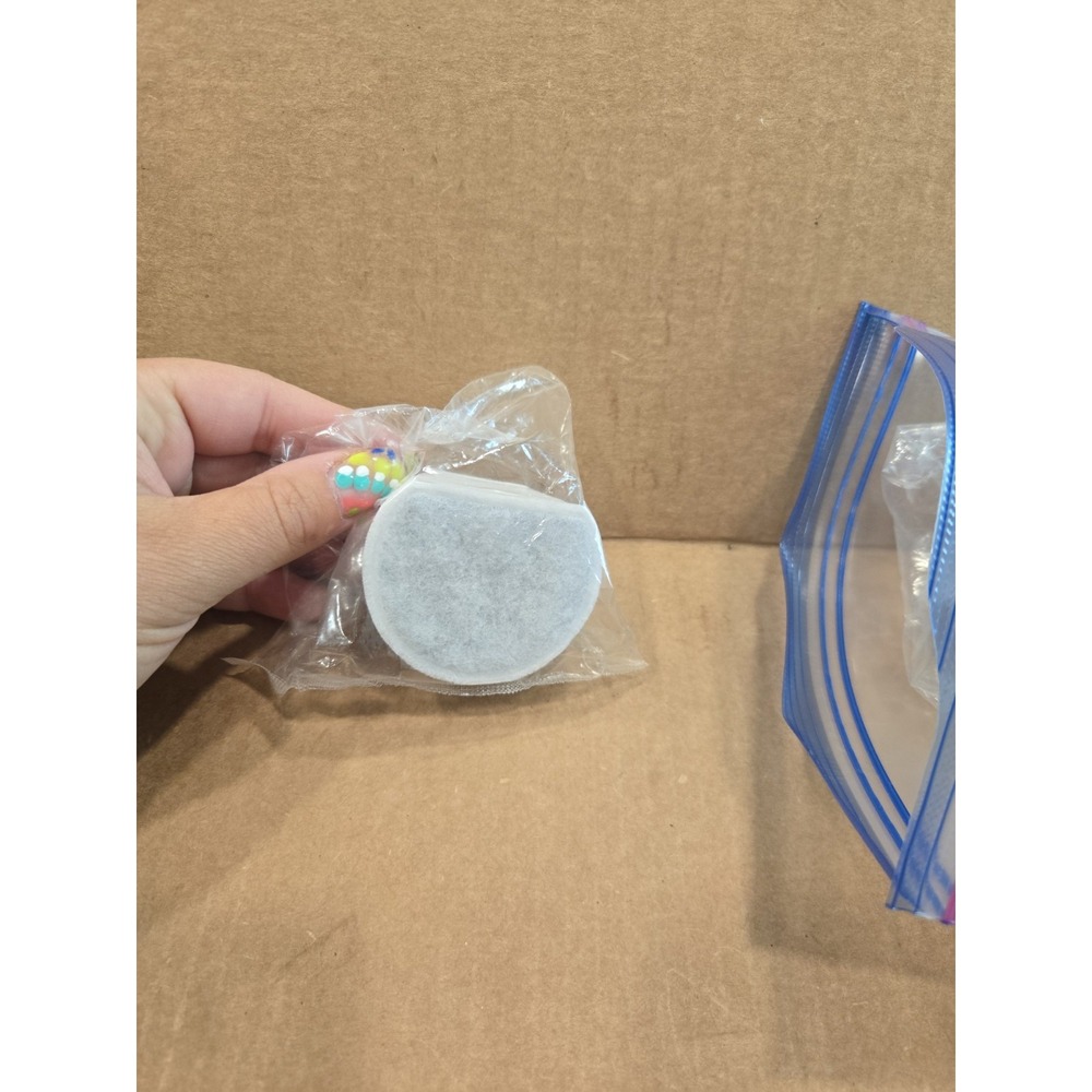 Pet Water Fountain Replacement Filters Lot Foam Carbon Cat Dog 7 Pack